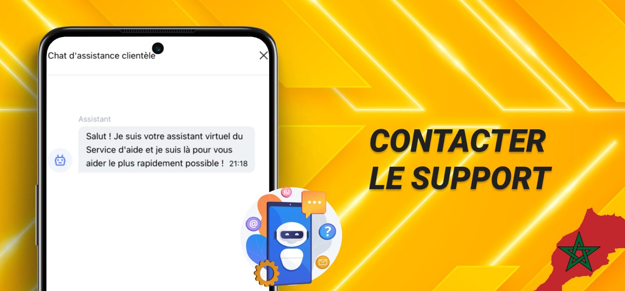 service clientèle pour les utilisateurs au maroc