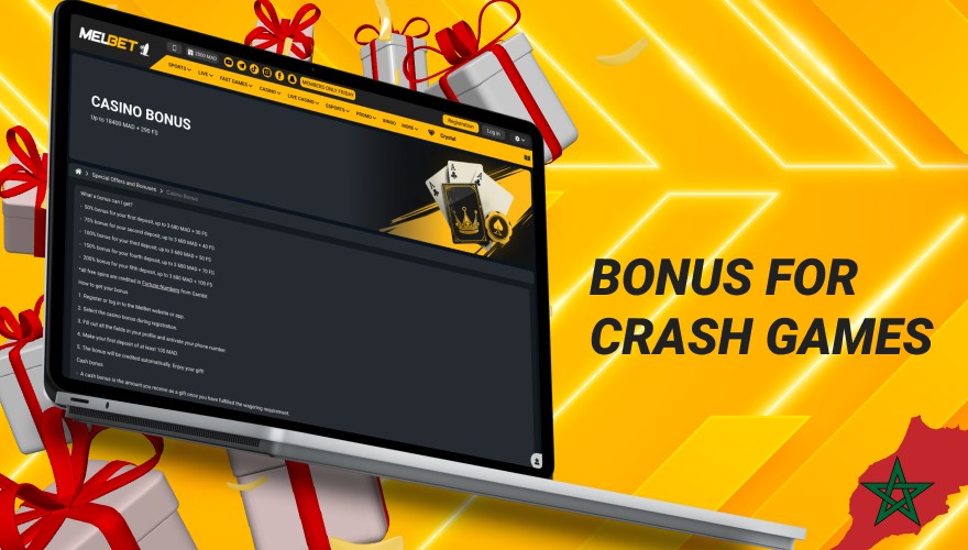 welcome bonus on crash games